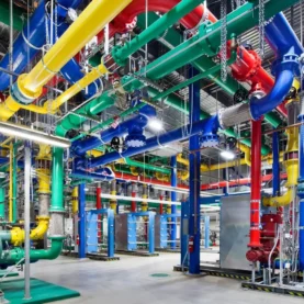 Data-Center-Pipes-Supply-Cold-Water-for-Cooling-Return-Warm-Water